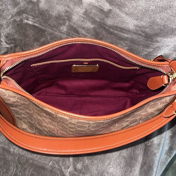 Coach Leather Vintage Leather Purse gold brown - Picture 4 of 16